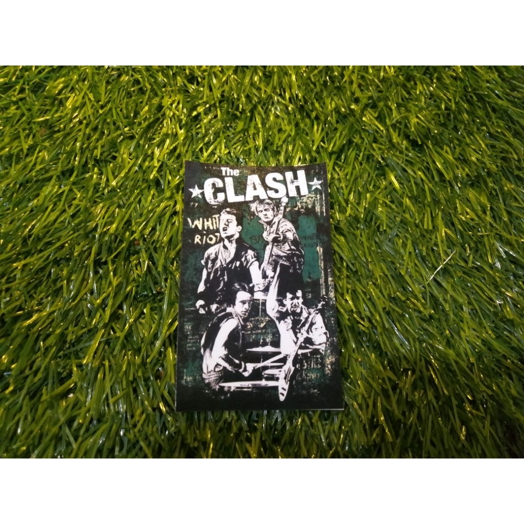 stiker vinyl the clash