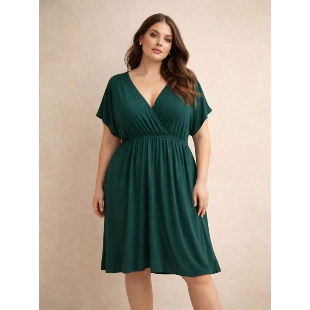 bestpromo dress big size amazon essentials women waisted mini dress (l130-150)