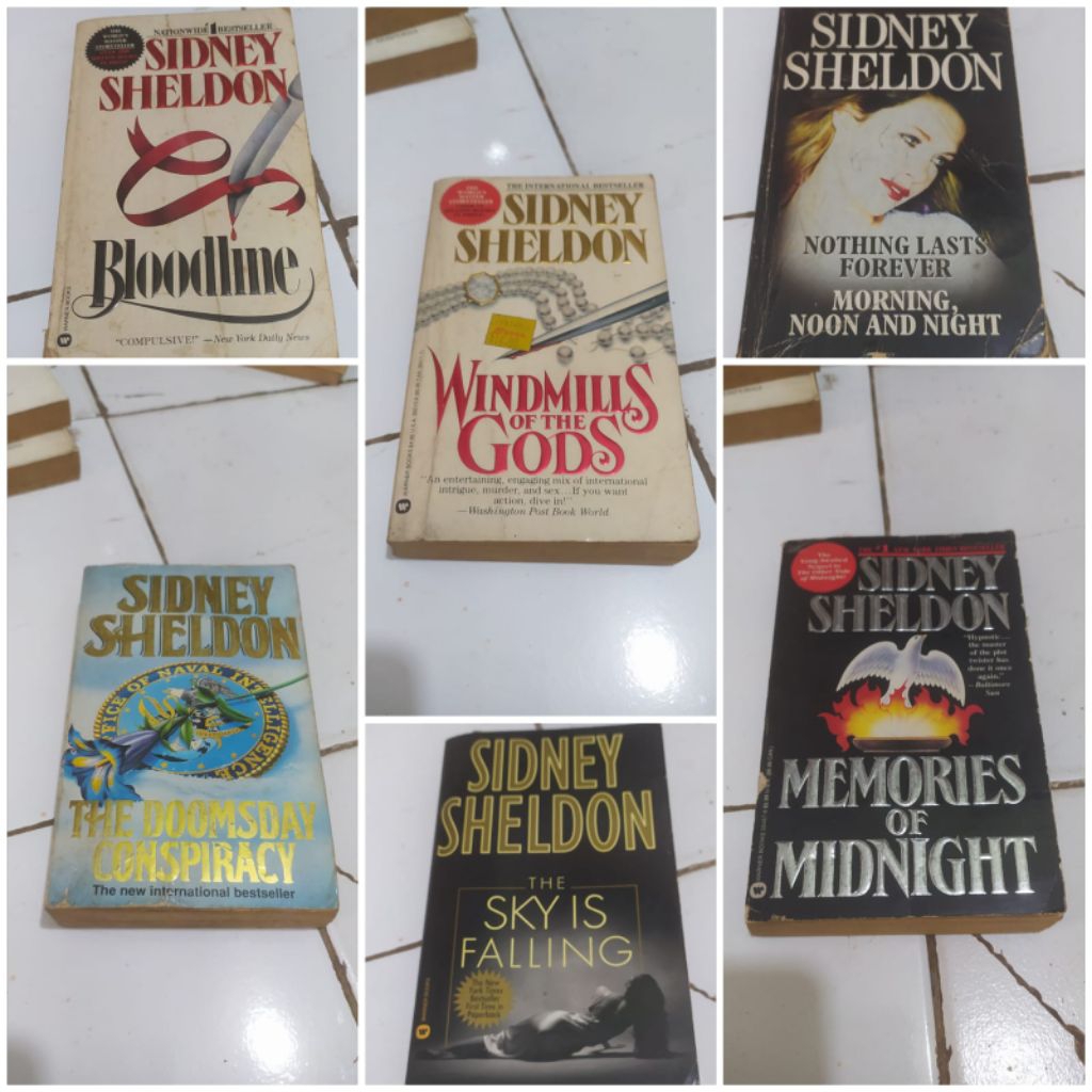 Novel Sidney Sheldon Nothing last forever morning and night / The sky is falling / The doomsday cons