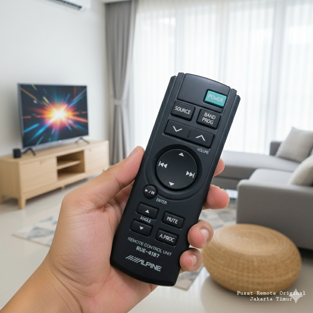 REMOTE REMOT DVD ALPINE RUE-4187 TAPE MOBIL ORIGINAL