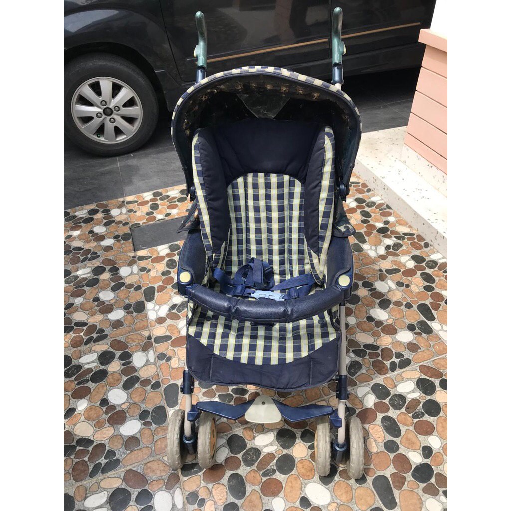 Kereta / Stroller Bayi Bekas Merk Pliko Peg-Perego Original
