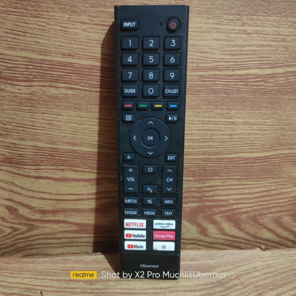 REMOT TV HISENSE LED/LCD ANDROID TV UHD 4K 43A6500H 50A6500H