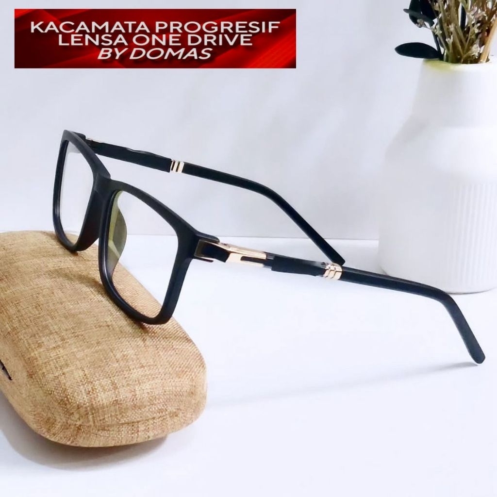 DOMAS kacamata Progresif Baca Dan Jalan Lensa One Drive Night Drive By Domas Original