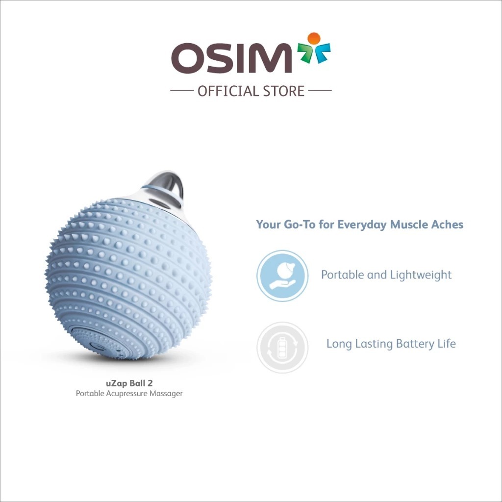 OSIM uZap Ball 2 Portable Acupressure Massager
