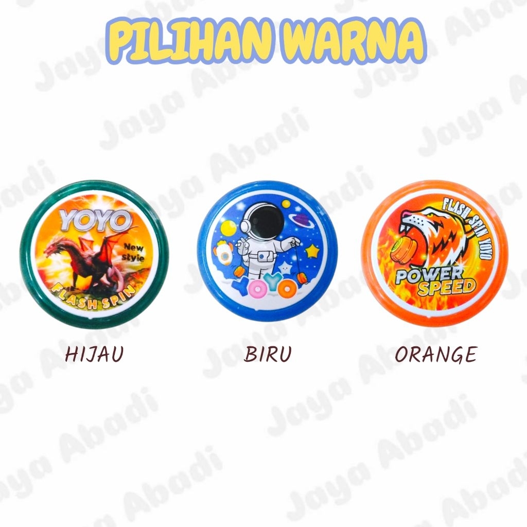 MAINAN YOYO ATOM & YOYO BESI