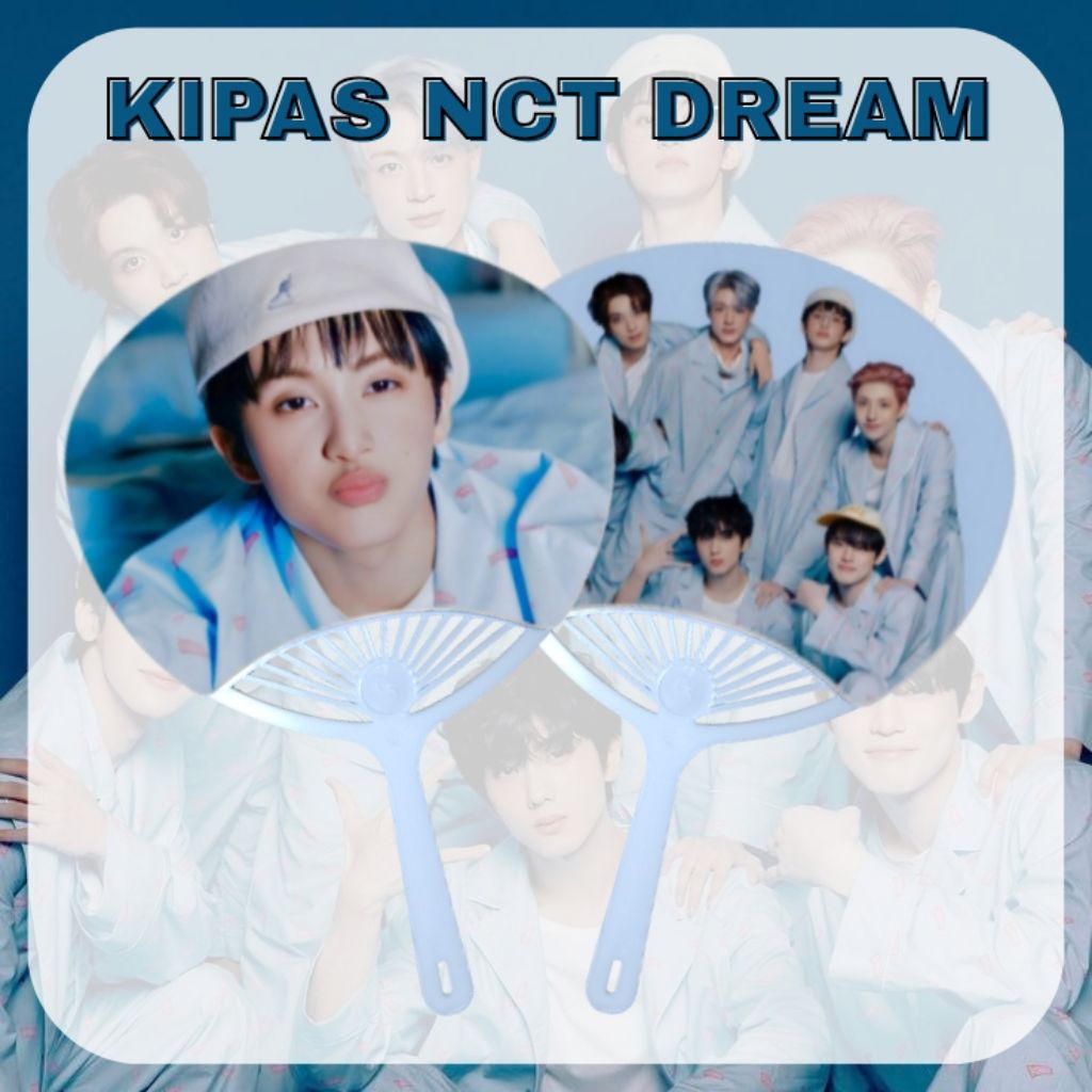 HANDFAN KIPAS KERANG NCT DREAM
