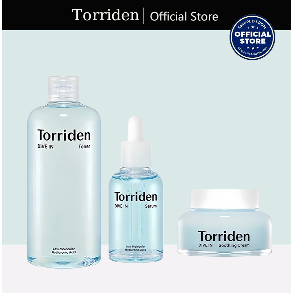 Torriden DIVE IN Toner Low Molecular Hyaluronic Acid Torriden Dive In Serum Torriden DIVE IN Soothin