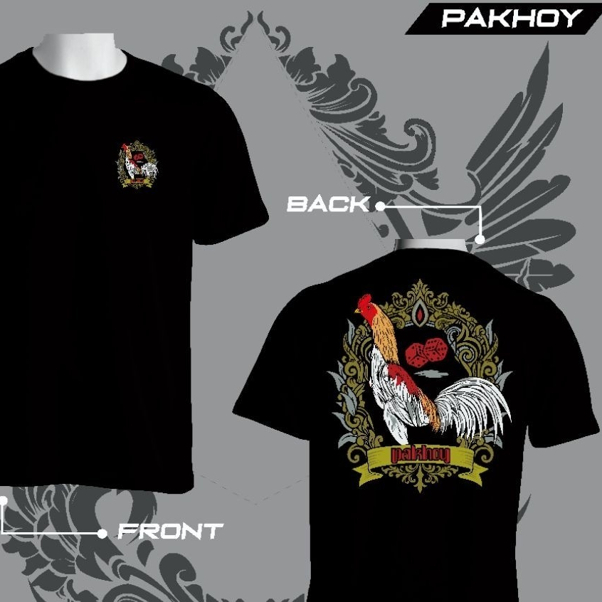 Kaos Ngabar Kaos Ayam Bangkok PakhoY Pama Mangon Ganoi