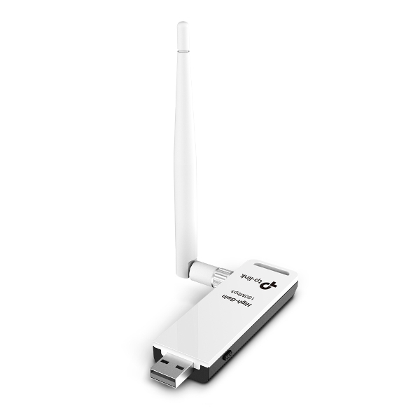 Mitsuki_Shop02 Tp-Link Tl-Wn722N Wifi Adapter Usb Antena Eksternal Untuk Laptop & Pc