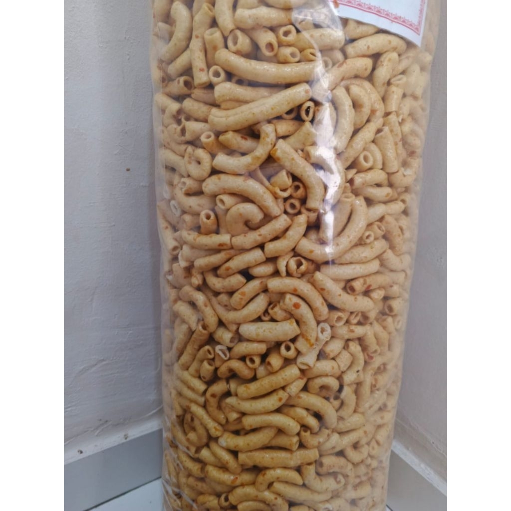 Makaroni Pedas Rasa Rujak 250 gram | Makaroni Pedas Manis Gurih | Makaroni Enak Murah | Snack Kiloan