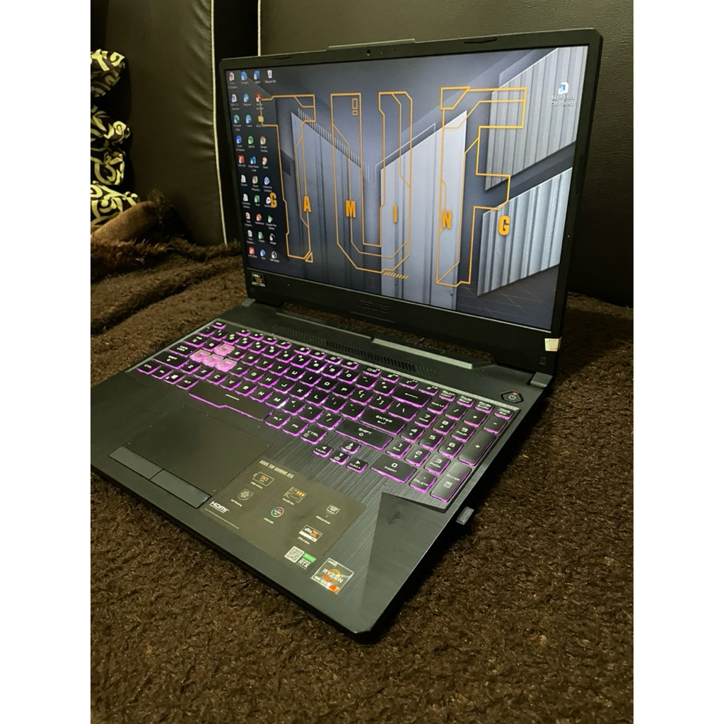 ASUS TUF A15 FA506IV AMD Ryzen 7 Ram 16 GB SSD 1 TB Nvidia RTX 2060 144 Hz RGB Gaming