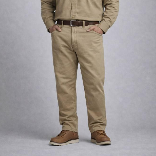 JB Boss Bravo W Big Size Regular Basic Lurus Jumbo Besar Celana Panjang Jeans Denim Stretch Melar Pr