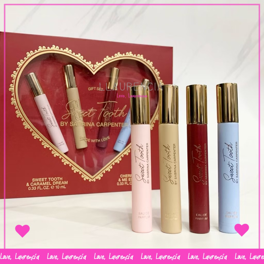Sabrina Carpenter Sweet Tooth - Caramel Dream - Me Espresso - Cherry Baby Eau De Parfum perfume mini