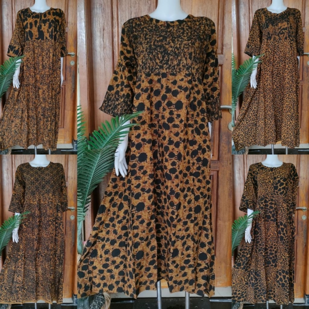 DASTER PANJANG TERBARU SEKDRES MESSA BY PUTRI DIANA LENGAN 3/4 BUSUI TALI PINGGANG UKURAN XL