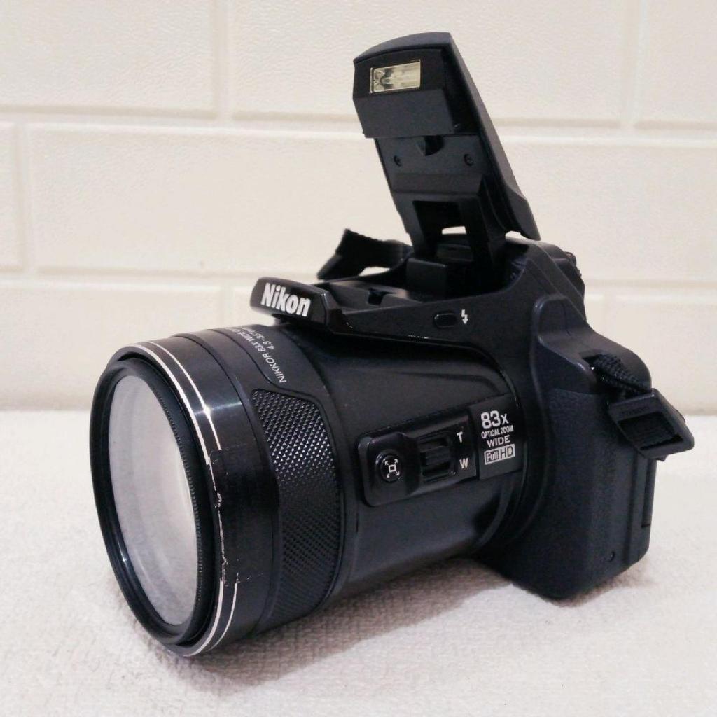 Kamera Nikon Coolpix p900 Lensa 83x optical zoom wide full hd Camera second