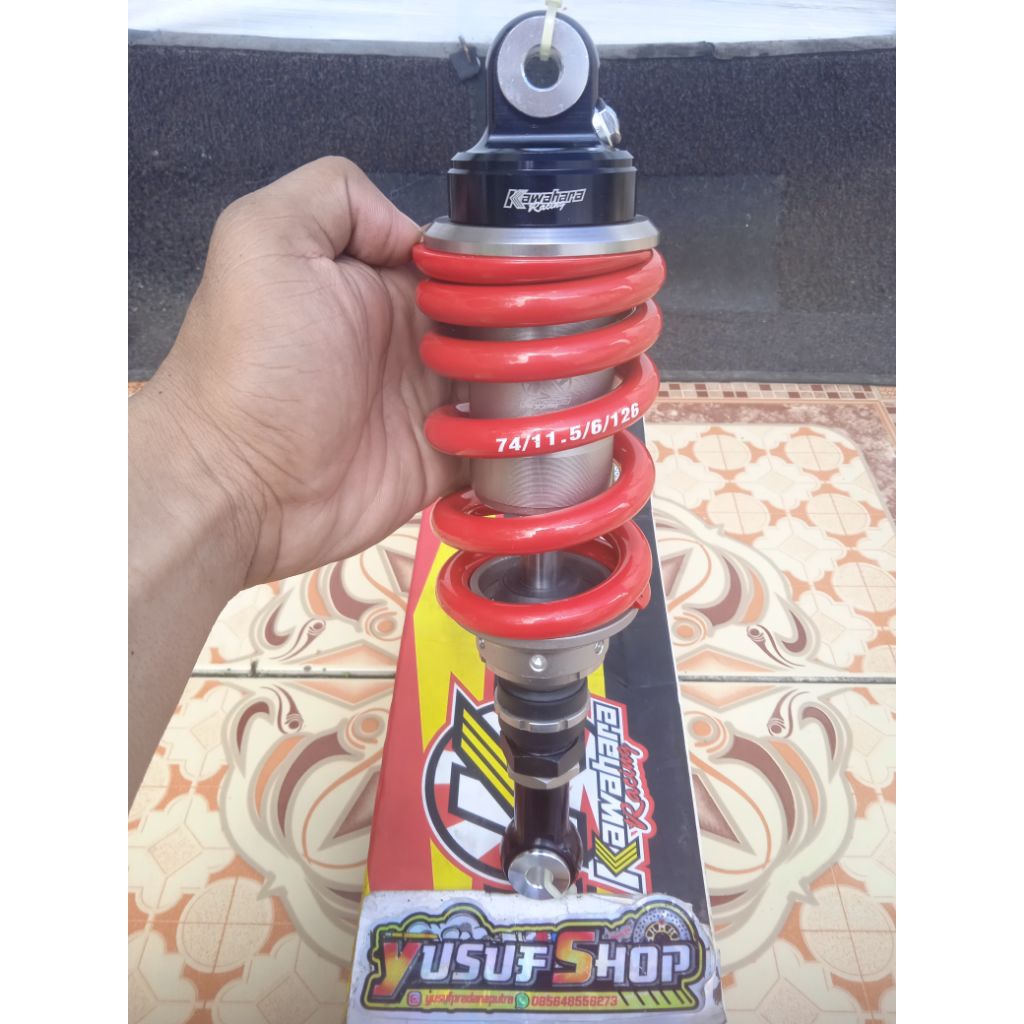 shock original Kawahara Click Fungsi Satria Fu Raider 150