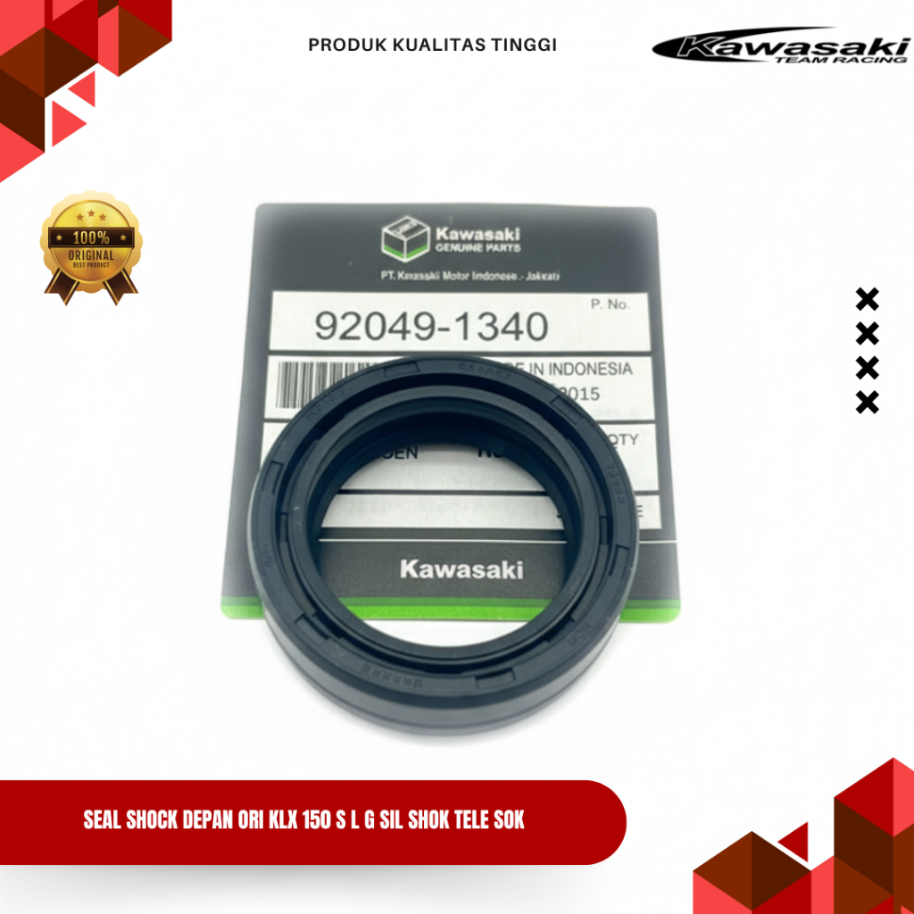 Seal Shock Depan Ori KLX 150 S L G Sil Shok Tele Sok