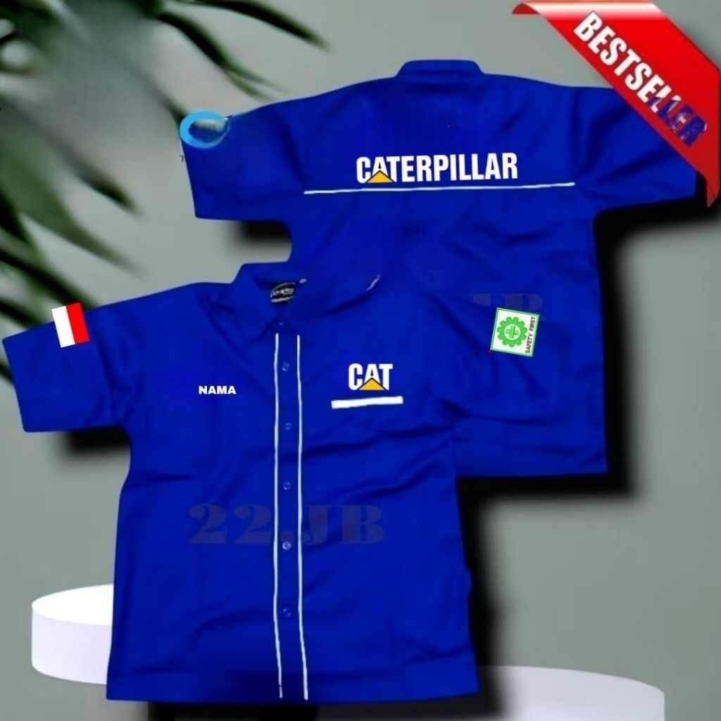 Terbaru kemeja Caterpillar baju Caterpillar pdh Caterpillar seragam Caterpillar kemeja kerja Caterpi