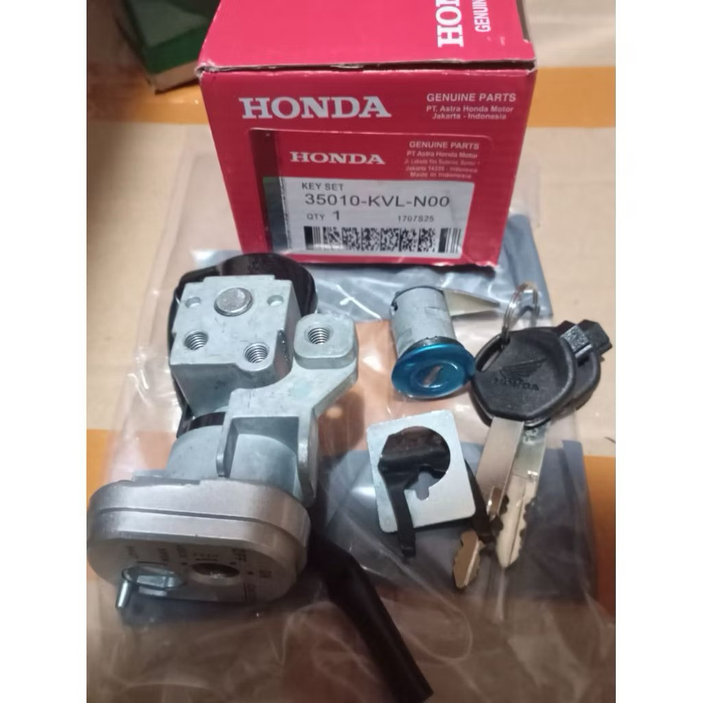 Kunci Kontak KVL Original Supra X 125 Lama, Supra X 125 Karbu, Supra X 125 Batman Kualitas Asli  AHM