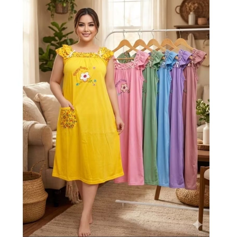 Daster Singlet Babydoll Wanita Piyama Wanita Baju Tidur Wanita