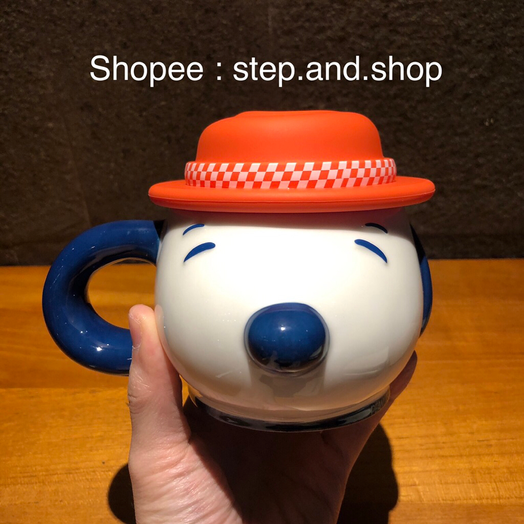 Starbucks Mug Ceramic Snoopy Edition - Blue - Limited Edition
