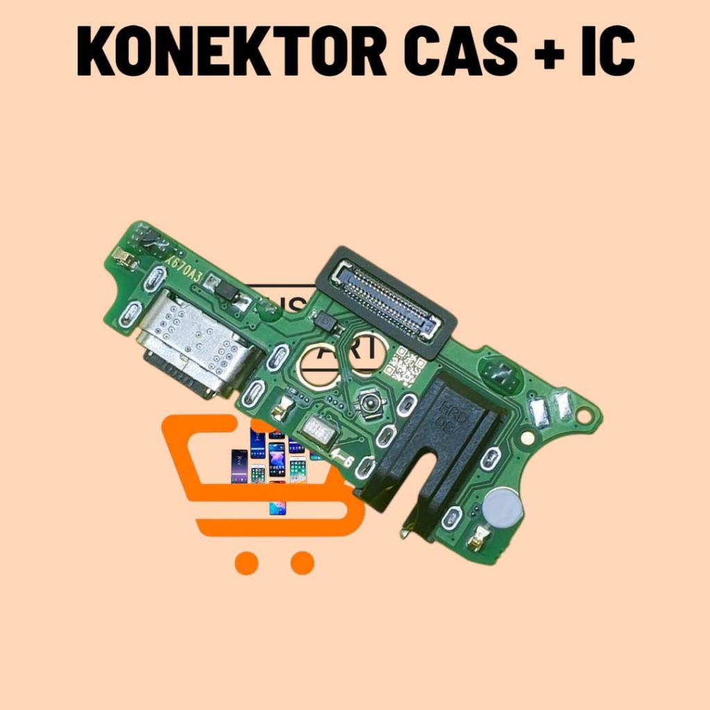 Papan Cas Infinix Note 12 X670 | Flexible Charger Board Konektor Cas Original