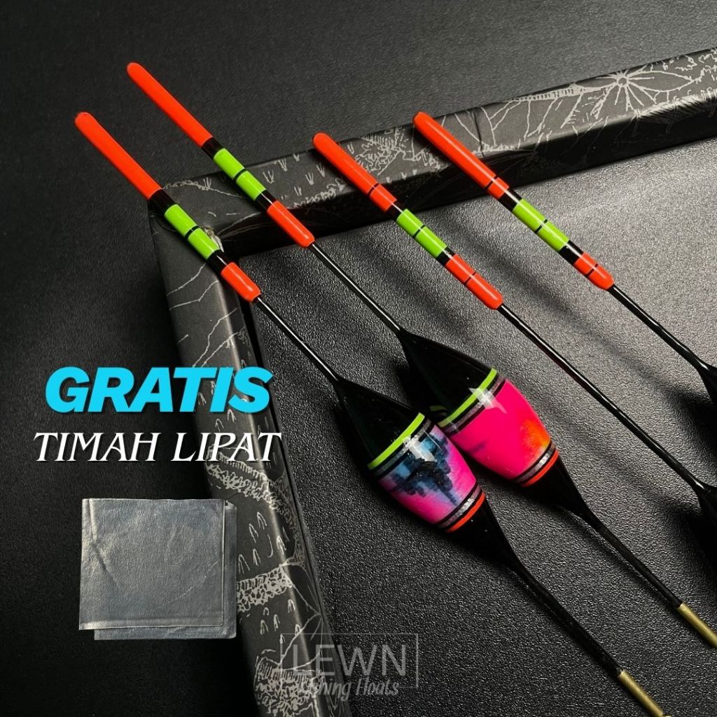 Pelampung pancing anti badai sensitif lilit benang 15cm 20cm 25cm A