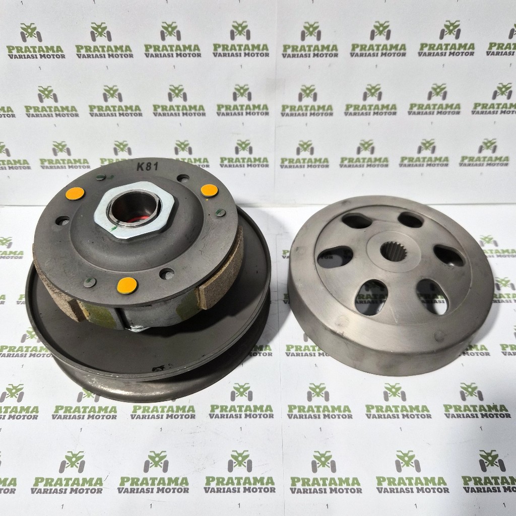 Pully Assy Set Komplit Honda Beat ESP (K81) (2016 - 2019) Scoopy ESP Merek IMPACT