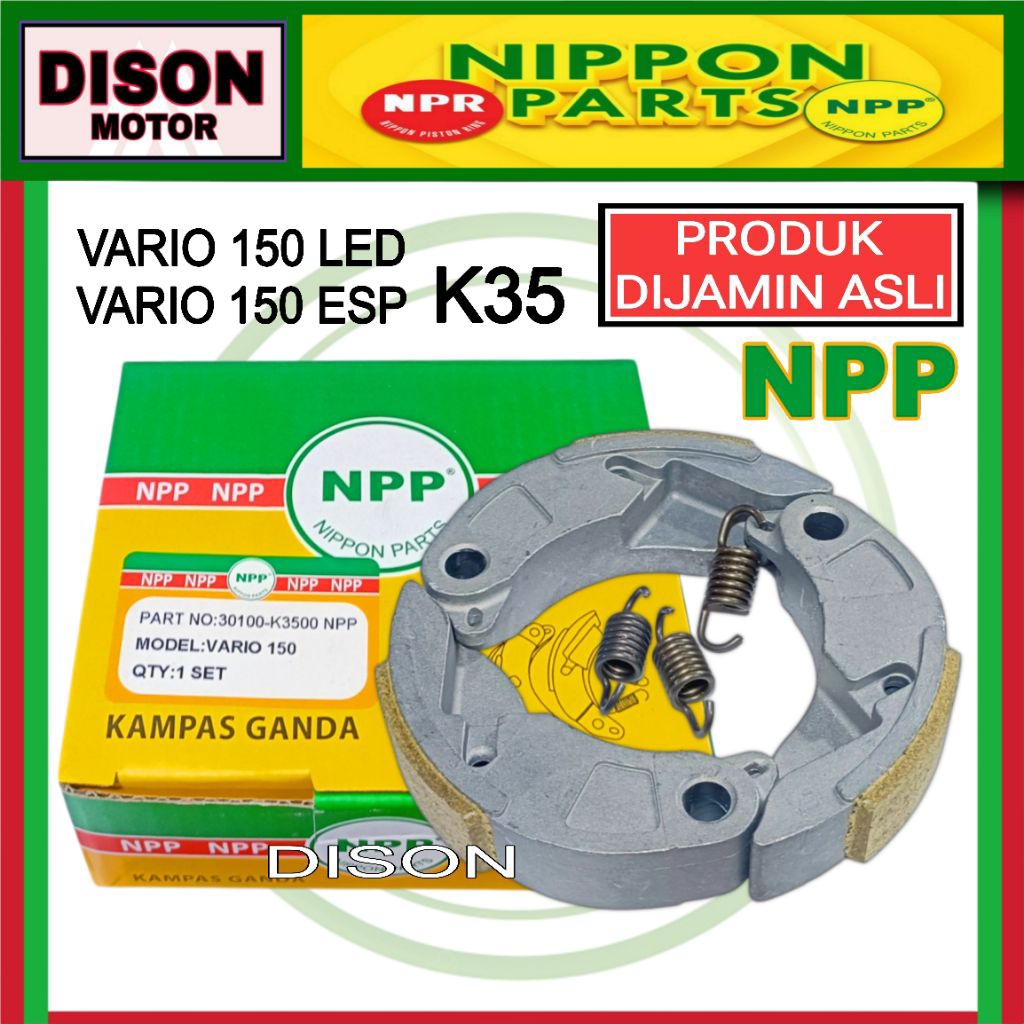 Kampas ganda Vario 150 LED Vario 150 esp old/new K35 original kampas kopling ganda npp