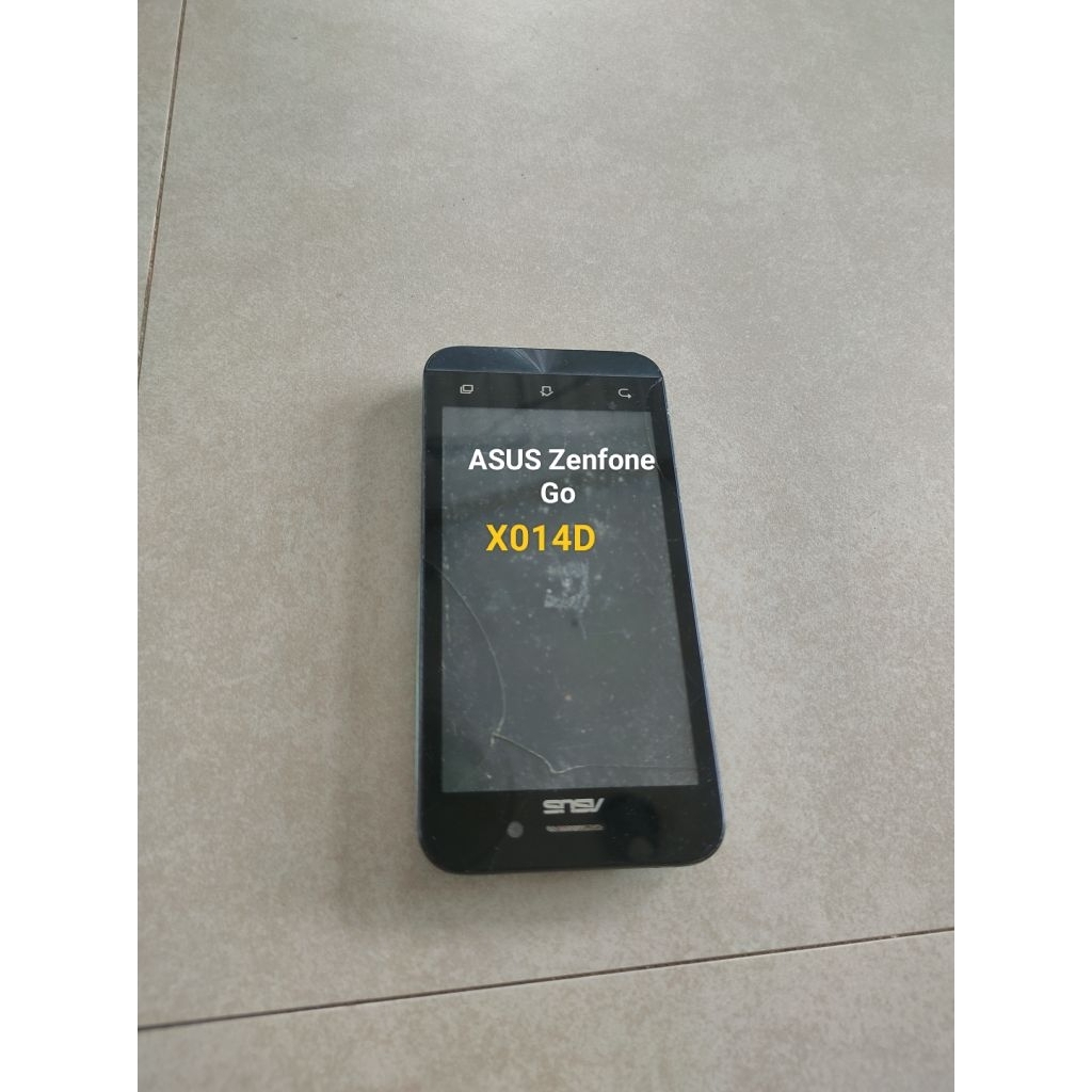 Asus Zenfone Go X014D minus mesin hidup aja
