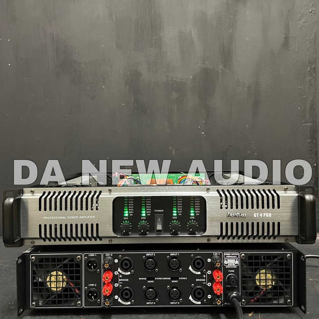 Power firstclass gt4 pro original 4 channel firstclass gt 4pro