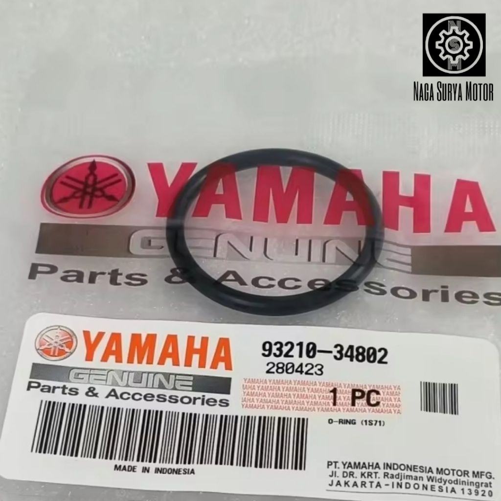 Seal karet oring tutup oli bawah NMax Vixion Jupiter MX 93210-34802 ORI YGP