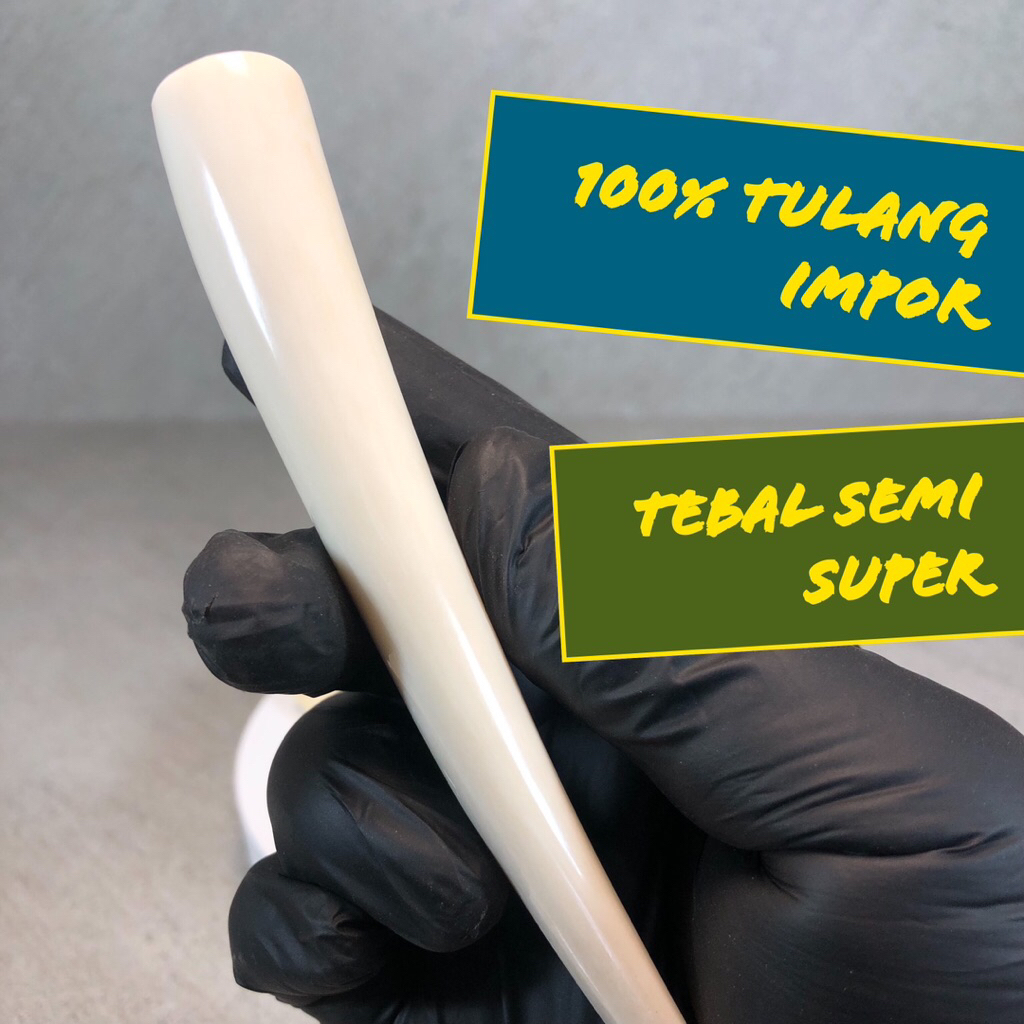 Pipa Rokok Medium Tulang Impor Premium Panjang