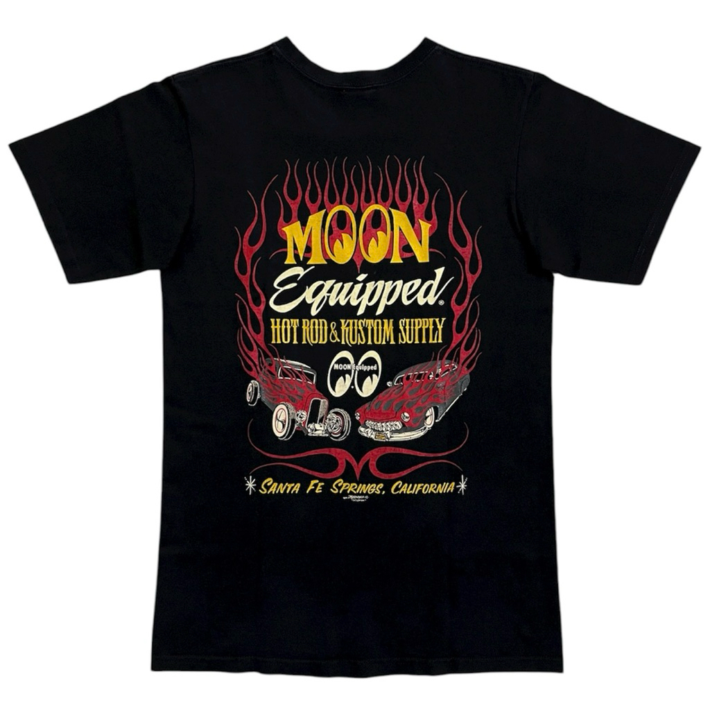 T-shirt Mooneyes Original Hotrod Kustom - Kaos Mooneyes - Mooneyes - Kaos Ratfink - Kaos Vondutch Or