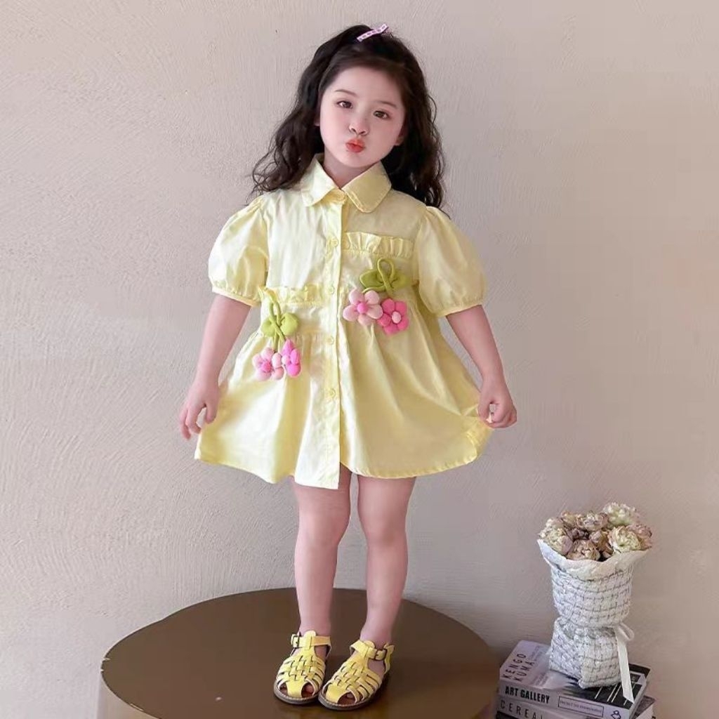 RAFFA KIDS - DRESS ANAK. SIZE 110--140