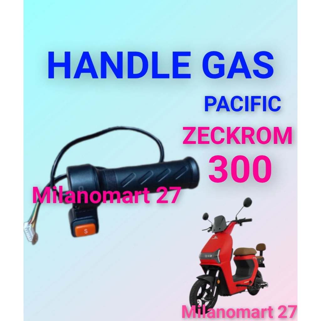 handle gas sepeda listrik Pacific zeckrom 300 throttle gas sepeda listrik Pacific zekrom 300