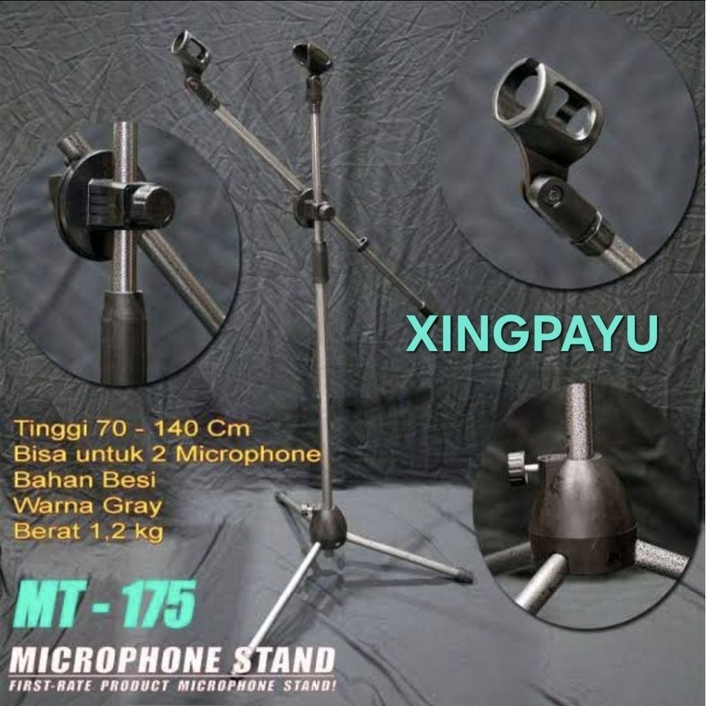 Stand Mic Tripod MT 175