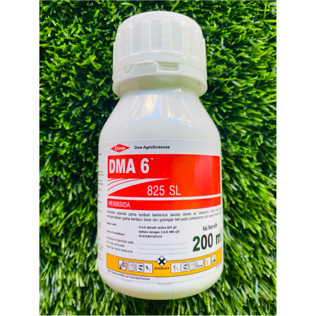 (A1) HERBISIDA DMA - 6 825sl 200ml pembasmi rumput berdaun lebar original maju jaya