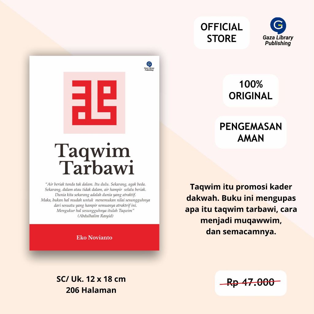 Taqwim Tarbawi - Promosi Kader Dakwah Tarbiyah - Eko Novianto