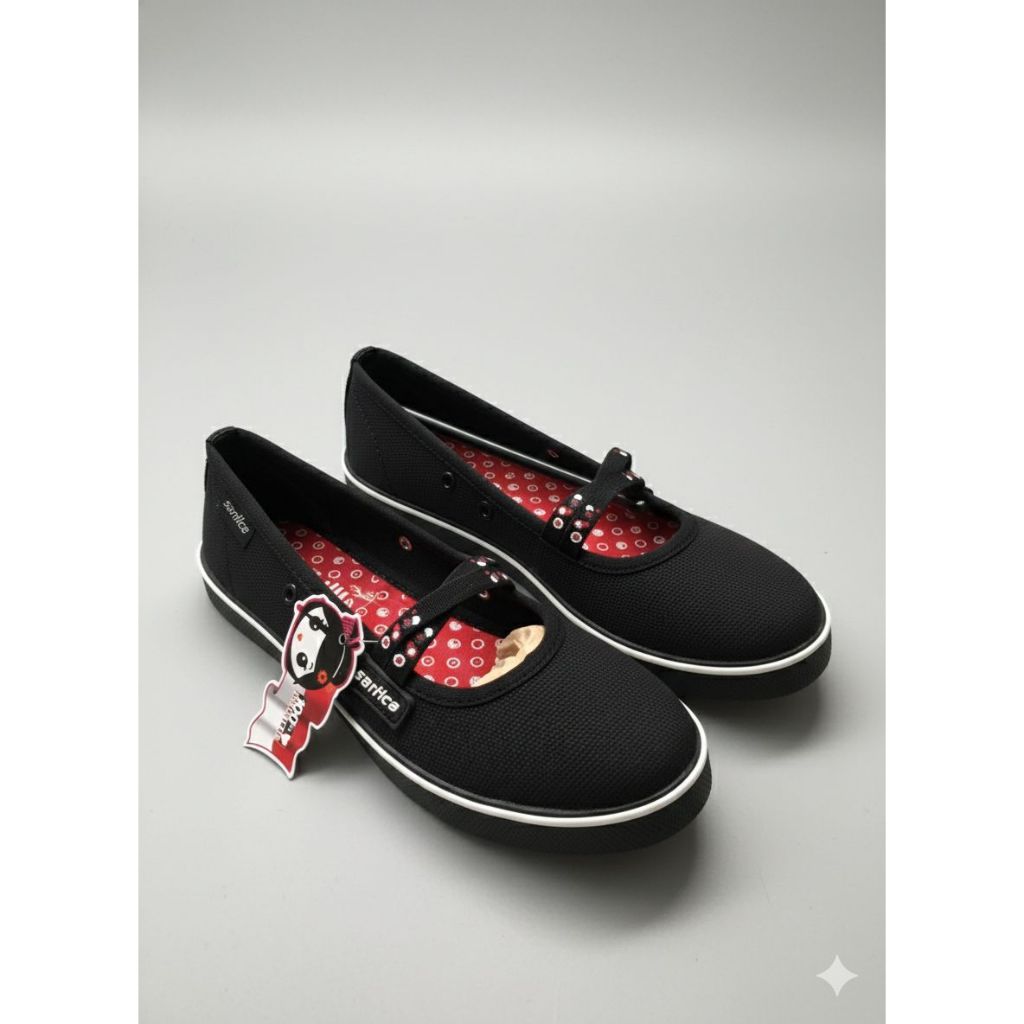 BIG SALE Sepatu Sekolah Anak Perempuan Santica JOLIN - SHINZO - YOSHINO - Sepatu Sneakers Flastshoes