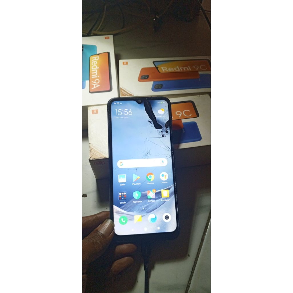 redmi 9c 4/64  mesin segel pabrik HP MINUS HP SECOND MURAH