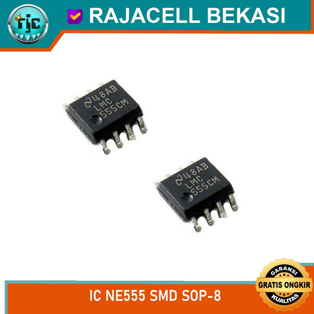 IC NE555 SOP-8 SMD Precision Timer Oscillator Single Pulse Generator Original