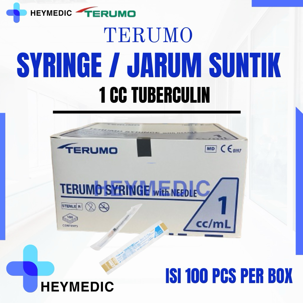 Syringe 1 cc Terumo tuberculin Harga/box