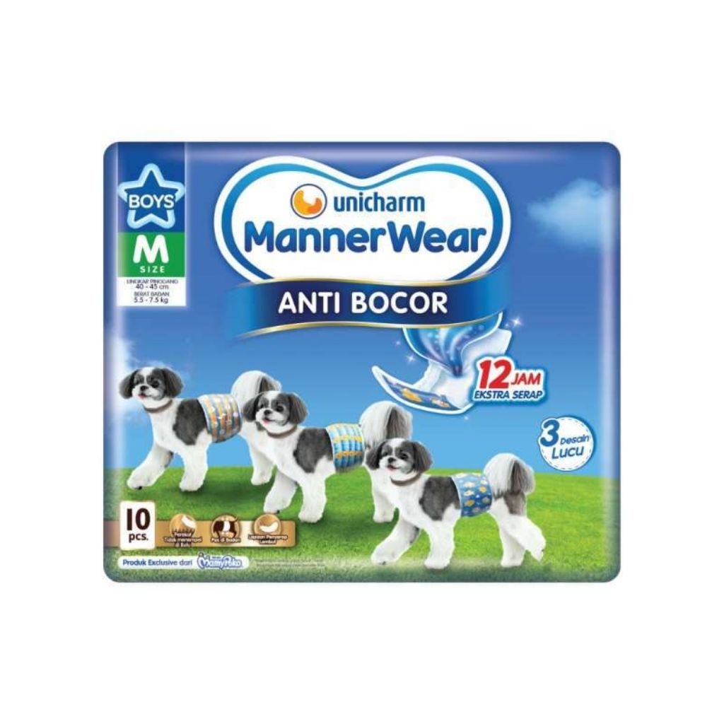 Popok Anjing Jantan Manner Wear Unicharm