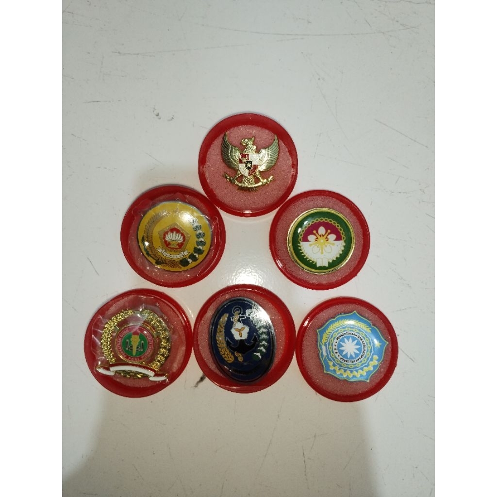 Jual PIN Garuda/Lencana PIN Dharma Pertiwi/PIN Dharma Wanita/Pin Pgri Magnet Pin Guru/PIN JALASENAST