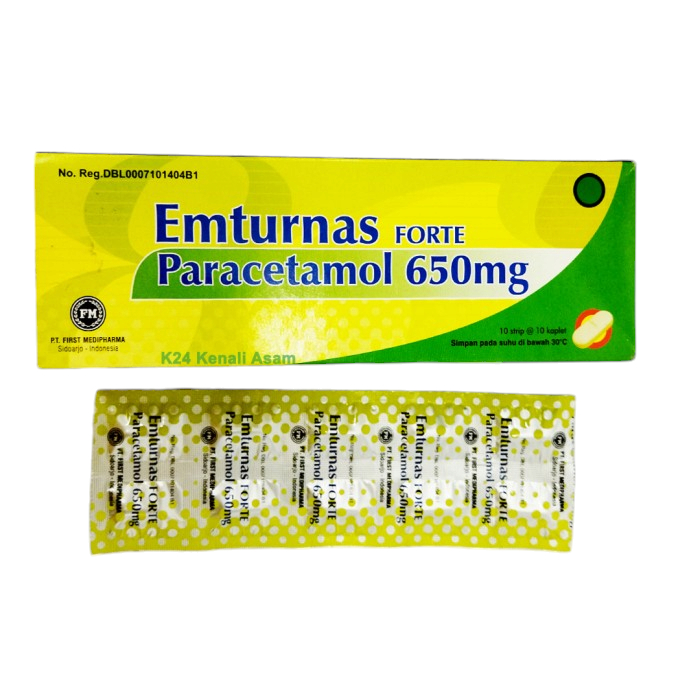 EMTURNAS FORTE 650 MG