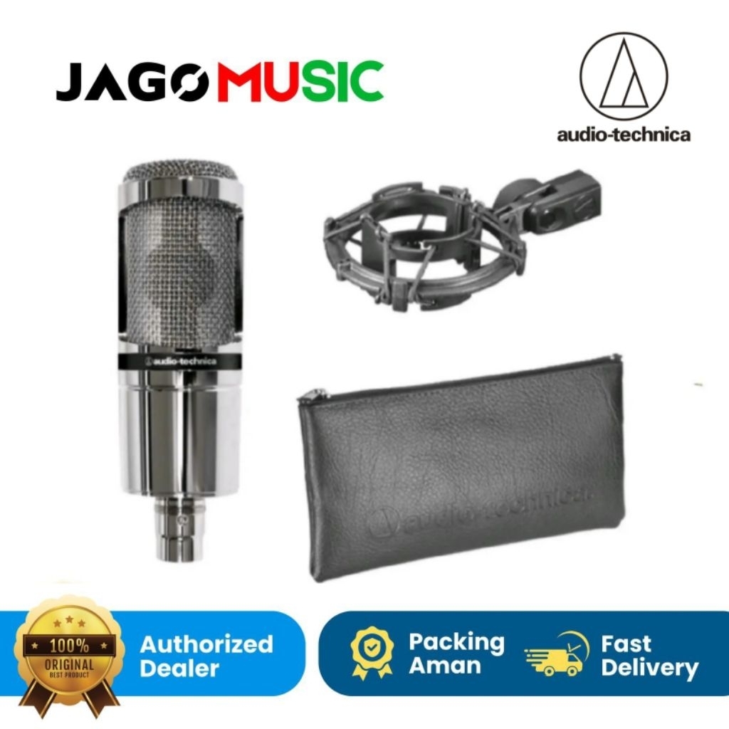 Audio Technica AT2020V Cardioid Condenser Studio Microphone Limited Edition Audio Technica AT 2020V