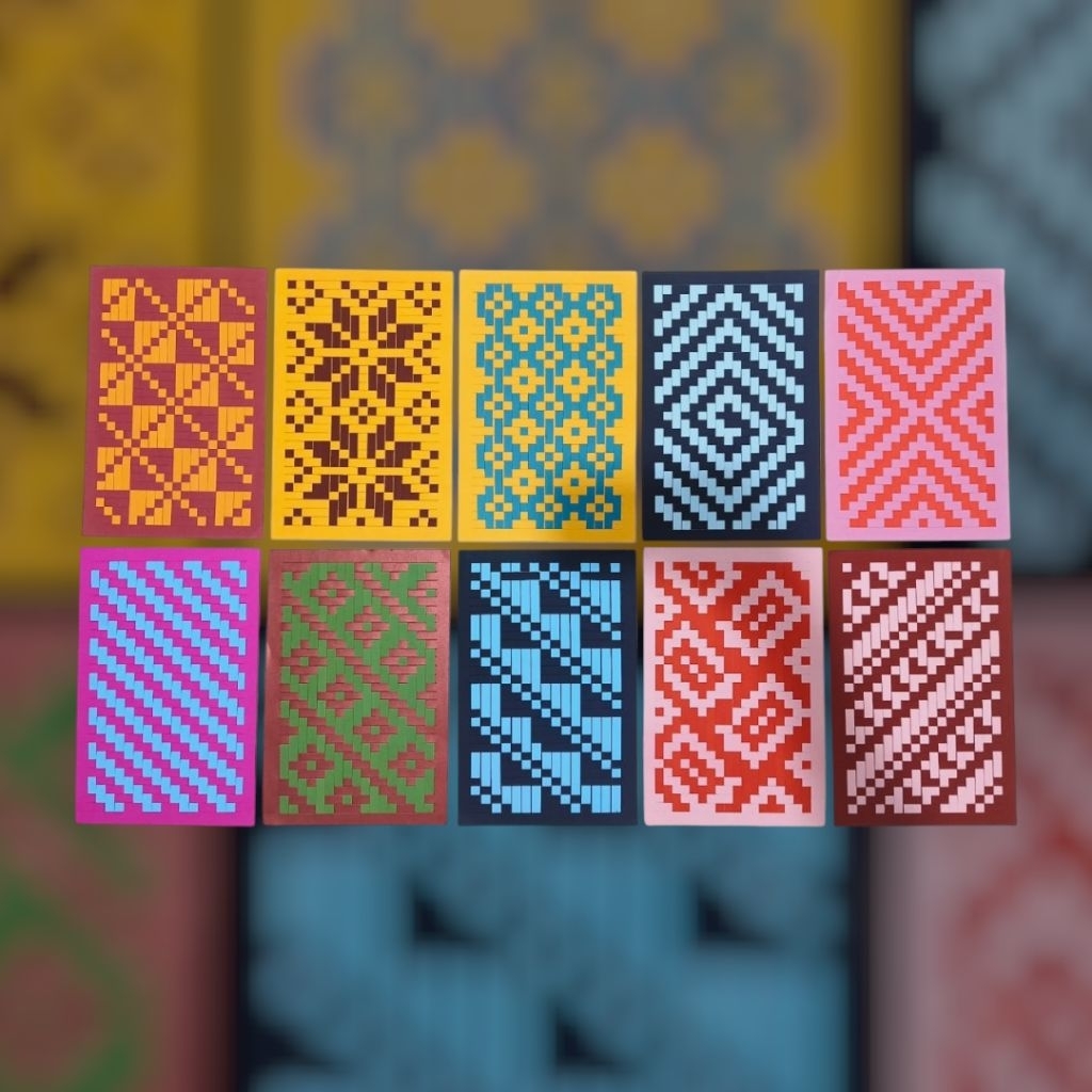 Anyaman Kertas Edukasi Anak, Anyaman Kertas Sudah Jadi & Praktis