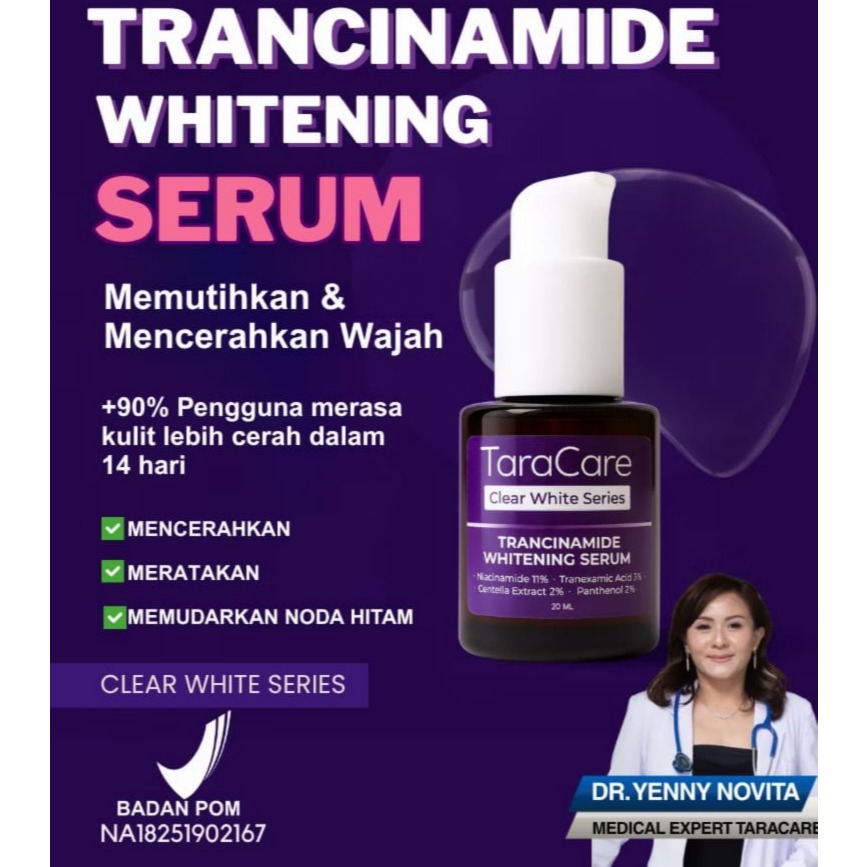 TARACARE Clear White – Trancinamide Whitening Serum