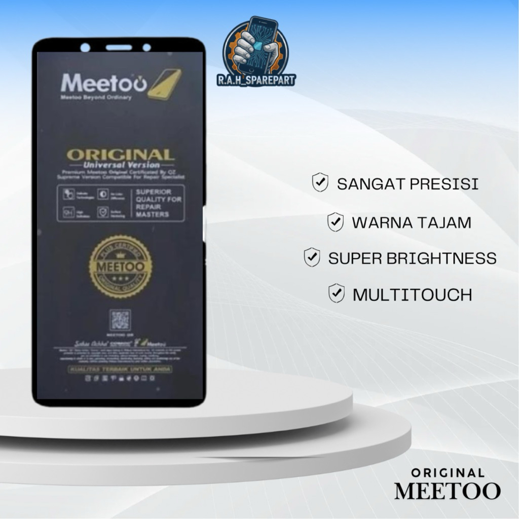 LCD MEETOO OPPO F7 YOUTH/CPH1859/ REALME 1 FULLSET TOUCHSCREEN ORI MEETOO